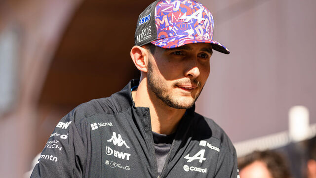 MONACO - 2024/05/25: BWT Alpine F1 Team's French driver Esteban Ocon is seen in the paddock after the qualifying session of the Monaco F1 Grand Prix.
