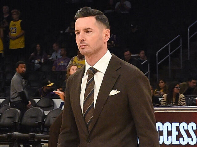 LOS ANGELES, CA - MARCH 2: JJ Reddick before the game between the Denver Nuggets and the Los Angeles Lakers on March 2, 2024 at Crypto.Com Arena in Los Angeles, California. NOTE TO USER: User expressly acknowledges and agrees that, by downloading and/or using this Photograph, user is consenting to the terms and conditions of the Getty Images License Agreement. Mandatory Copyright Notice: Copyright 2024 NBAE