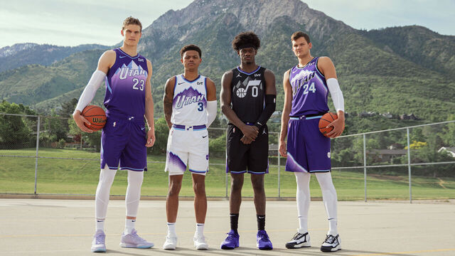 Jazz unveil new logos, jerseys as part of 2-year rollout
