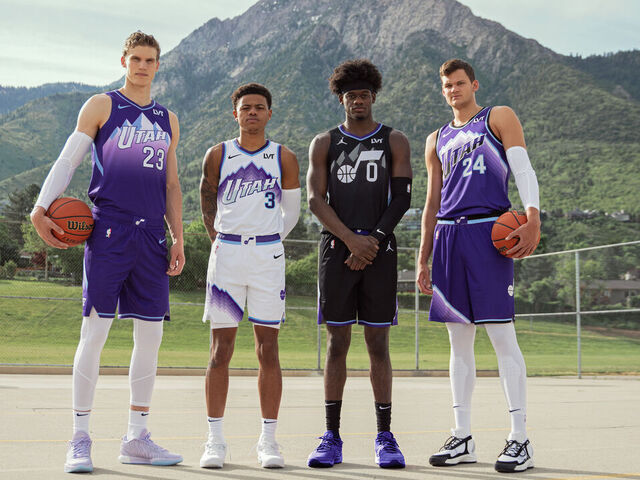Jazz unveil new logos, jerseys as part of 2-year rollout
