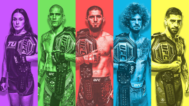 Ranking UFC champions from most to least beatable