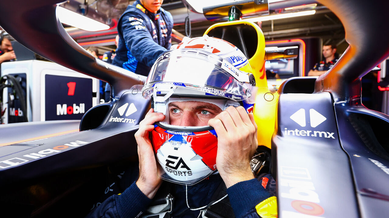 MONTREAL, QUEBEC - JUNE 07: Max Verstappen of the Netherlands and Oracle Red Bull Racing in the cockpit of his Oracle Red Bull Racing RB20 during practice ahead of the F1 Grand Prix of Canada at Circuit Gilles Villeneuve on June 07, 2024 in Montreal, Quebec.