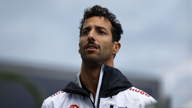 MONTREAL, QUEBEC - JUNE 08: 5th placed qualifier Daniel Ricciardo of Australia and Visa Cash App RB looks on after qualifying ahead of the F1 Grand Prix of Canada at Circuit Gilles Villeneuve on June 08, 2024 in Montreal, Quebec.