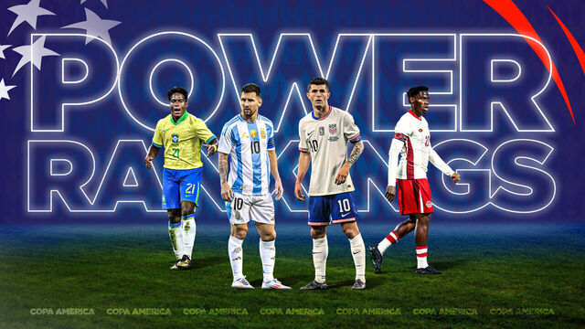 Copa America Power Rankings: How all 16 teams measure up