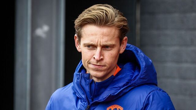 ZEIST - Footballer Frenkie de Jong during a media moment prior to a training session on the KNVB Campus on June 2, 2024 in Zeist, the Netherlands. The Dutch national team is preparing for the European Football Championship in Germany. ANP VINCENT JANNINK