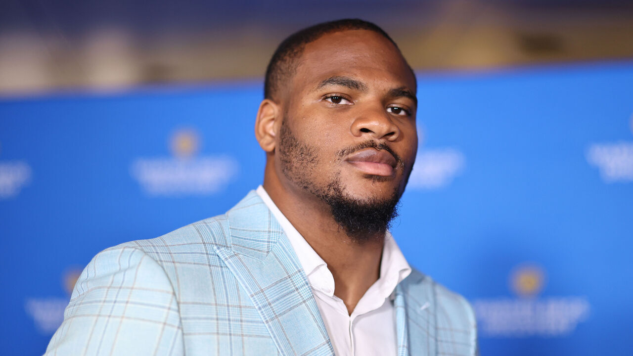 NEW YORK, NEW YORK - MAY 15: Micah Parsons attends the Warner Bros. Discovery Upfront 2024 on May 15, 2024 in New York City.