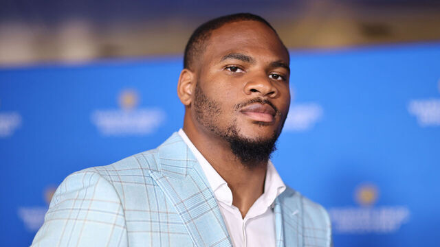 NEW YORK, NEW YORK - MAY 15: Micah Parsons attends the Warner Bros. Discovery Upfront 2024 on May 15, 2024 in New York City.