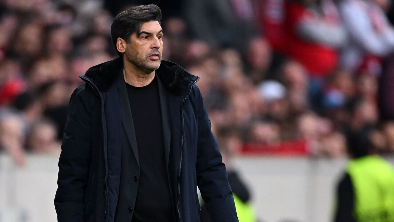 LILLE - Lille OSC coach Paulo Fonseca during the UEFA Conference league quarter-final match between Lille OSC and Aston Villa at Stade Pierre Mauroy on April 18, 2024 in Lille, France. ANP | Hollandse Hoogte | GERRIT VAN COLOGNE