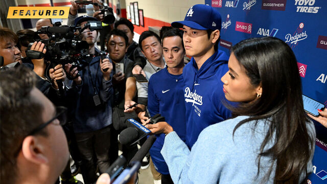 A weekend in the life of the Dodgers' Japanese press corps