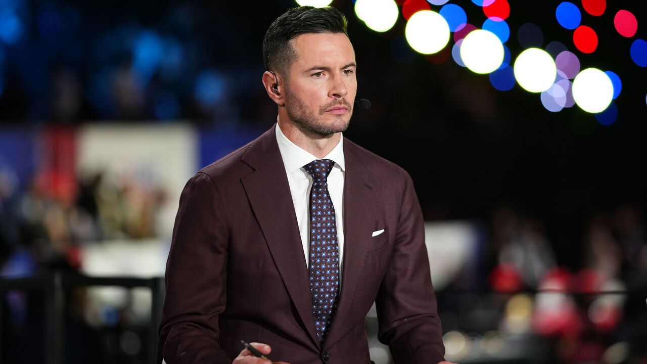 BROOKLYN, NY - JUNE 22: JJ Redick looks on during the 2023 NBA Draft on June 22, 2023 at Barclays Center in Brooklyn, New York. Mandatory Copyright Notice: Copyright 2023 NBAE
