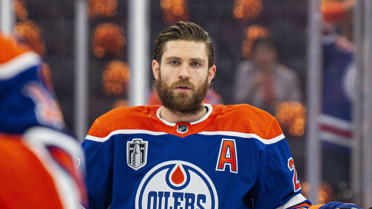 EDMONTON, ALBERTA - JUNE 13: Leon Draisaitl #29 of the Edmonton Oilers warms up before taking on the Florida Panthers in Game Three of the Stanley Cup Final at Rogers Place on June 13, 2024 in Edmonton, Alberta, Canada.