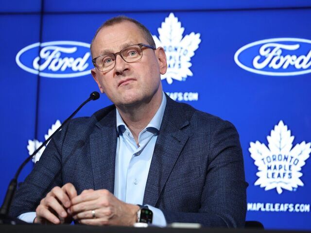 TORONTO. Brad Treliving Leafs GM addresses the media.New Toronto Maple Leafs head coach Craig Berube being introduced. (R.J.Johnston/Toronto Star) R.J. Johnston/Toronto Star (R.J. Johnston/Toronto Star via Getty Images)