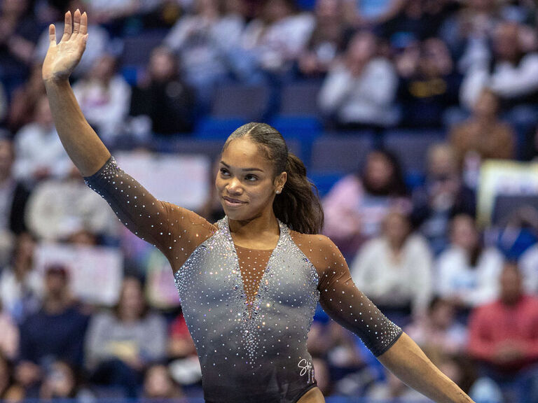 Gymnast Shilese Jones pulls out of Olympic trials with leg injury ...