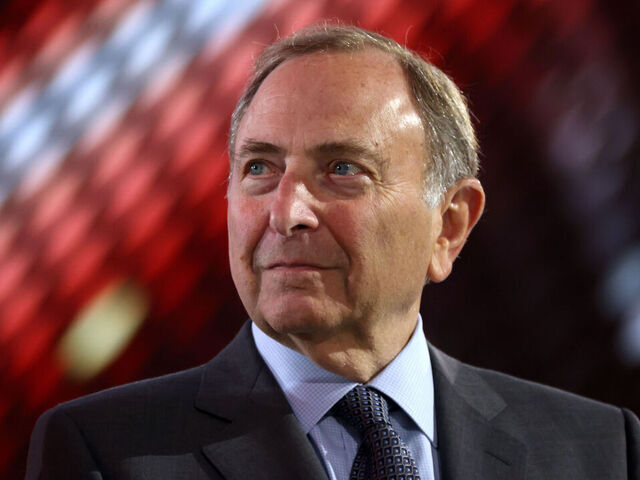 LAS VEGAS, NEVADA - JUNE 28: NHL Commissioner Gary Bettman looks on during the first round of the 2024 Upper Deck NHL Draft at Sphere on June 28, 2024 in Las Vegas, Nevada.