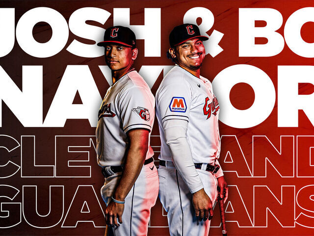 How Josh and Bo Naylor arrived in the same major-league clubhouse