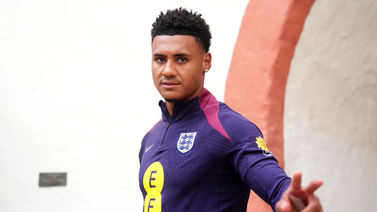 England's Ollie Watkins arriving at Schlossverein Blankenhain in Blankenhain, Germany. Picture date: Friday July 12, 2024.