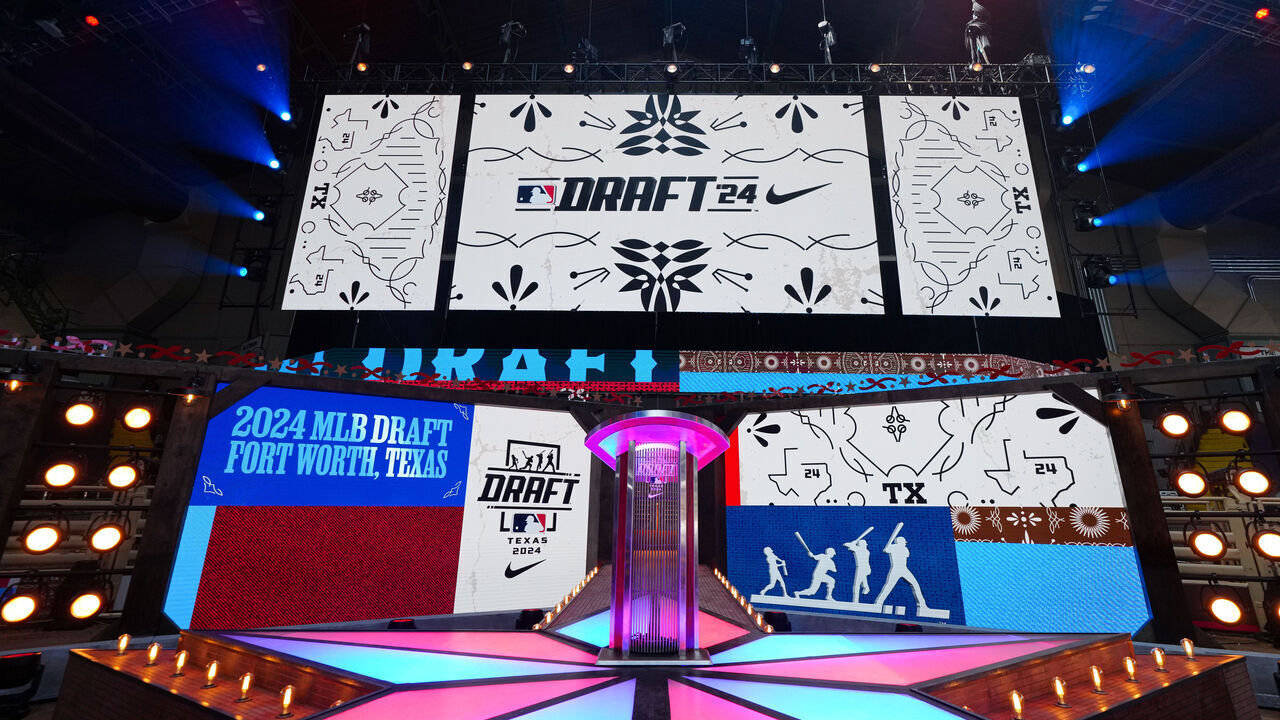 FORT WORTH, TX - JULY 14: A general view of Cowtown Coliseum prior to the 2024 MLB Draft presented by Nike at Cowtown Coliseum on Sunday, July 14, 2024 in Fort Worth, Texas.