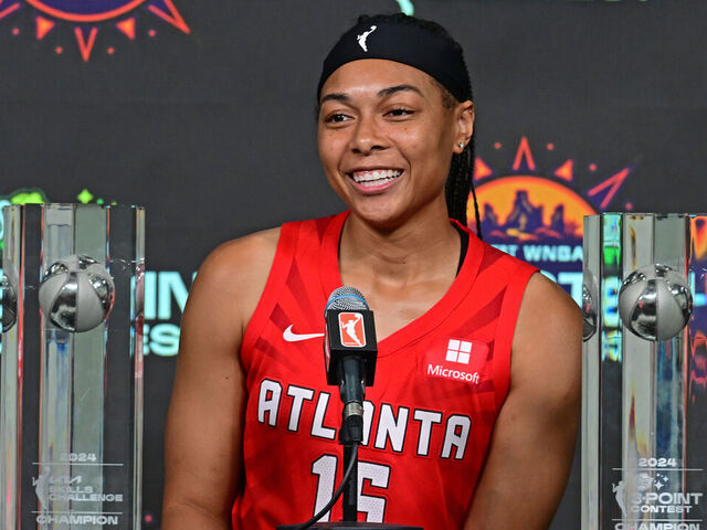 Allisha Gray wins Three-Point Contest, sweeps All-Star Friday Night | theScore.com