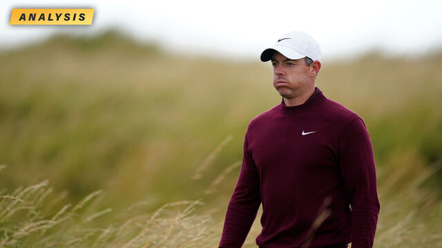 Rory admitted he gave up at The Open, and that's disappointing