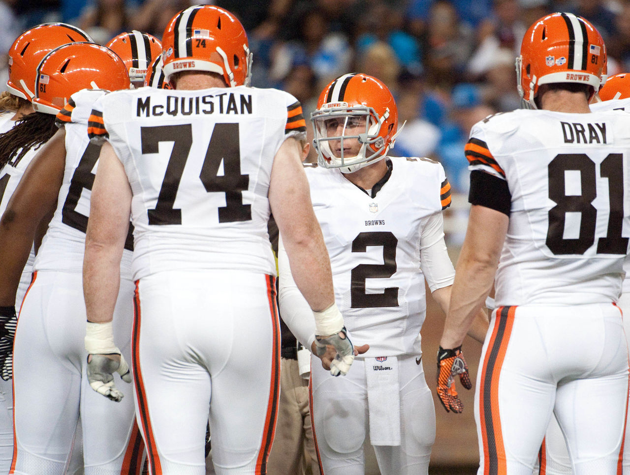 PHOTOS The best pictures from Johnny Manziel's NFL debut