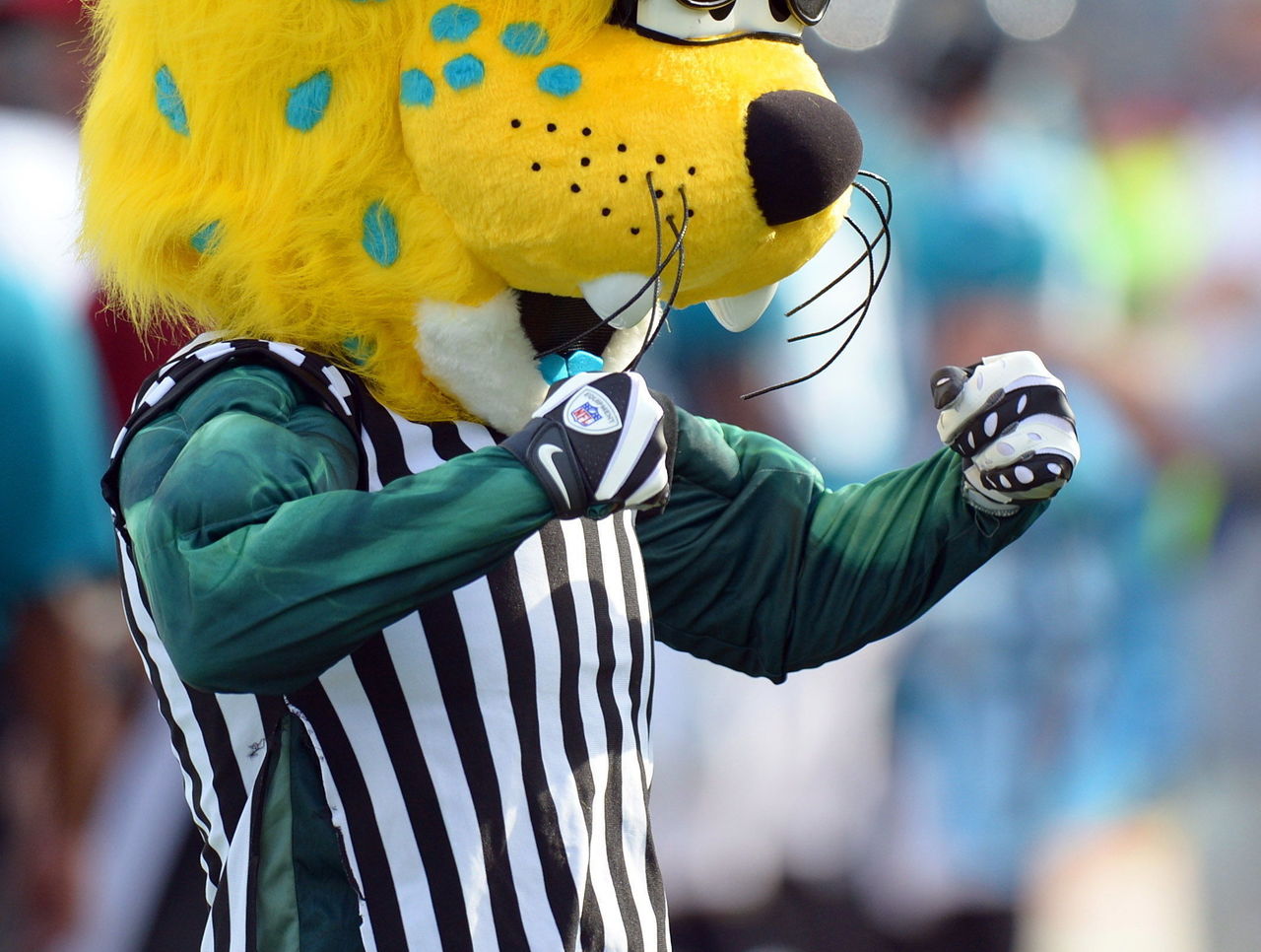 NFL world goes wild over the Jacksonville Jaguars mascot