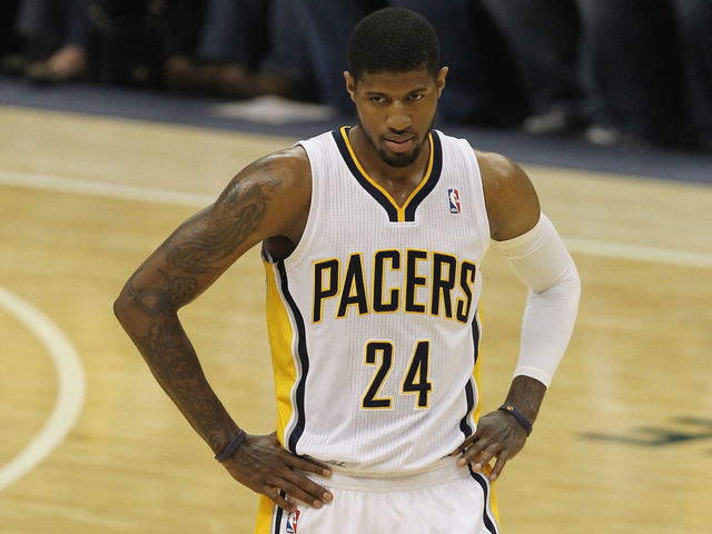 Pacers' Paul George to change number from 24 to 13