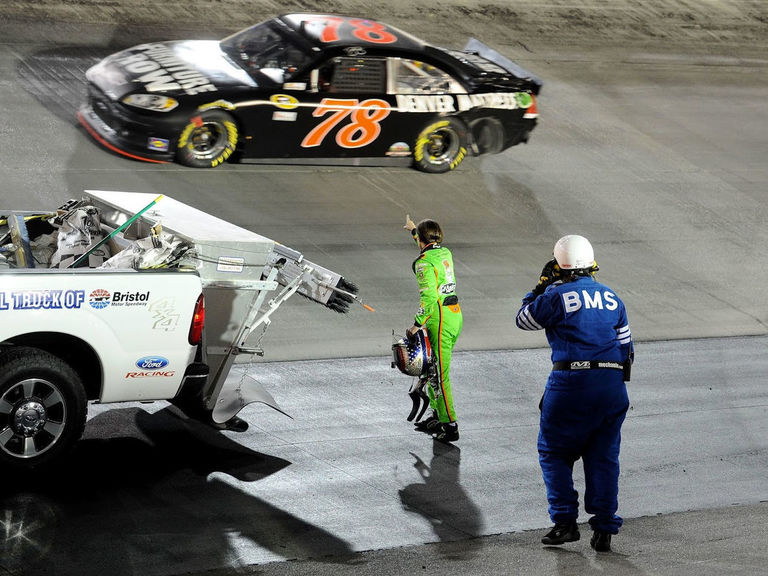 NASCAR enforces rule to prohibit drivers from approaching moving