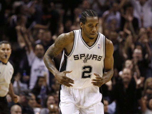 Spurs' Kawhi Leonard wins Defensive Player of the Year
