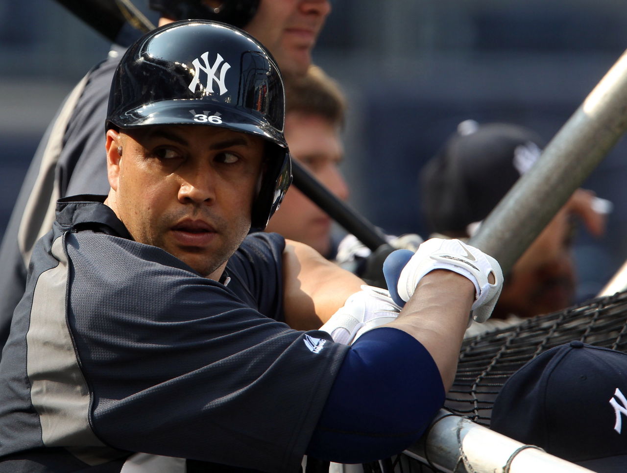 Carlos Beltran was put on the 15-day DL due to a strained oblique