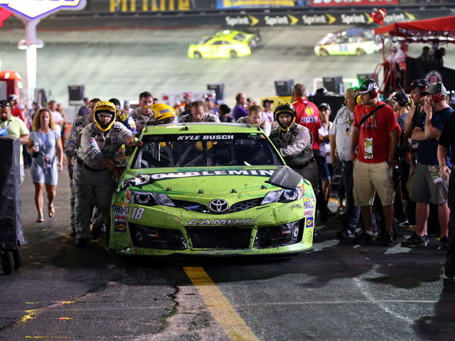 Recapping Kyle Busch's pit road meltdown at Bristol