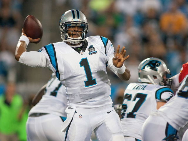 Panthers' Cam Newton returns to practice field