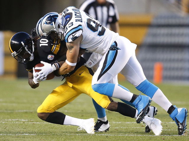 Report: Steelers rookie Bryant's shoulder injury is 'relatively minor'