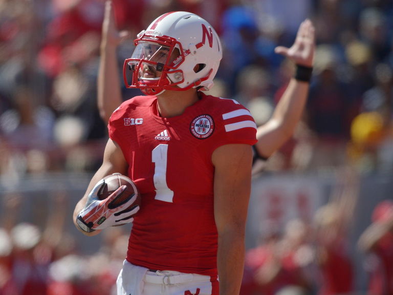 Nebraska's Westerkamp: Behind-the-back catch 'all luck' | theScore.com