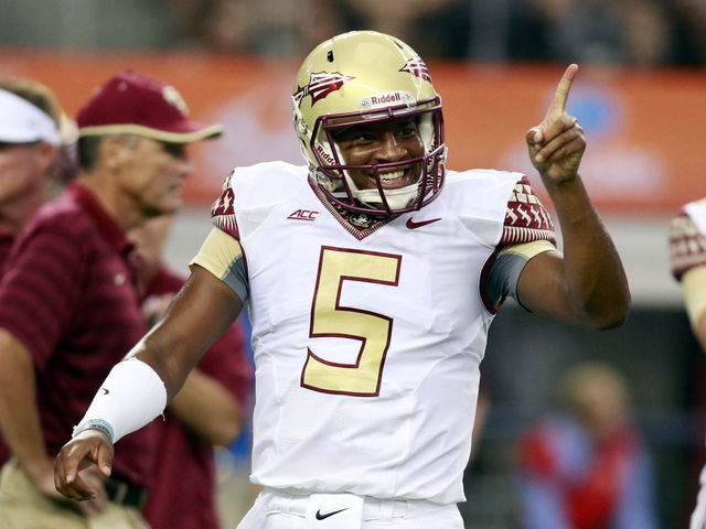 VIDEO: Jameis Winston hits the Shmoney Dance and Heisman pose in pregame