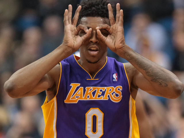 PHOTO: Nick Young dresses up as 'God's gift to women'