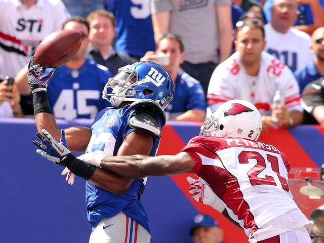 GIF: Giants' Randle hauls in TD with ridiculous one-handed catch