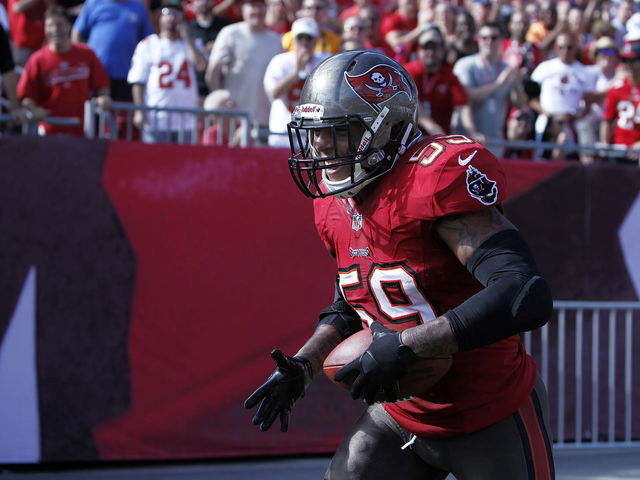 Bucs' Mason Foster out Sunday vs. Saints