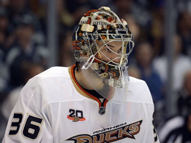 Why Ducks goalie John Gibson could be the NHL's answer to the NFL's Russell Wilson