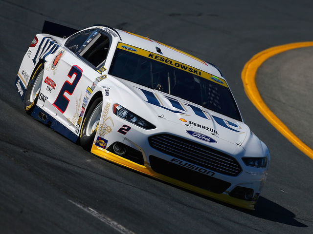 Ford Ecoboost 400: Keselowski fastest in first Cup practice