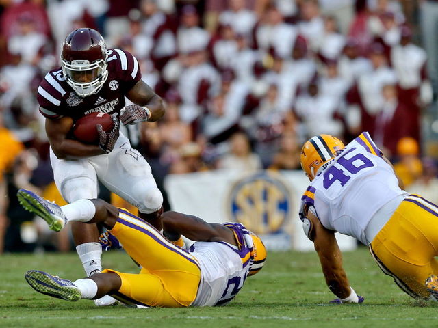 Upset of the night: Mississippi State takes down No. 8 LSU