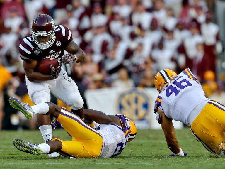Upset of the night Mississippi State takes down No. 8 LSU