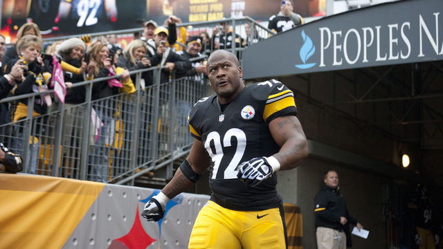 Watch: Steelers fans burn, throw away Harrison jerseys