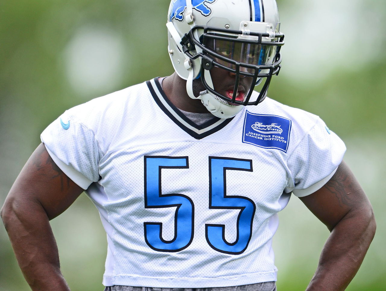 Detroit Lions' Stephen Tulloch tears ACL celebrating sack, out for