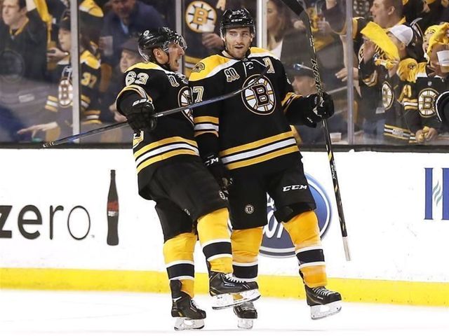Unique Team Traits: The Bruins' Brad Marchand and Patrice Bergeron prove on-ice chemistry is real
