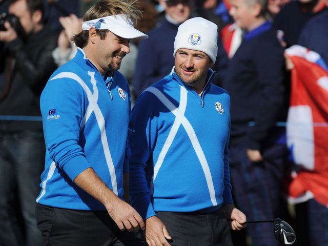 Ryder Cup Day 2: Dubuisson, McDowell cruising through foursomes again