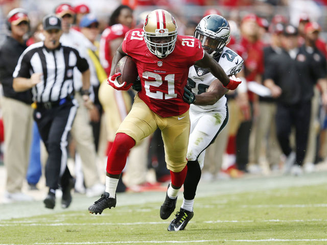 49ers score 16 unanswered points to hand Eagles 1st defeat