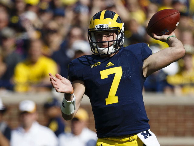 Former Michigan QB Shane Morris transfers to Central Michigan