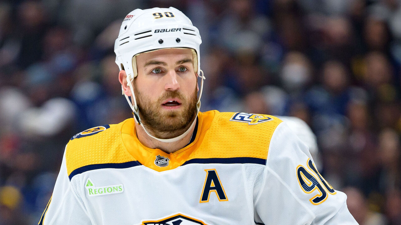 VANCOUVER, CANADA - APRIL 23: Ryan O'Reilly #90 of the Nashville Predators skates during the first period in Game Two of the First Round of the 2024 Stanley Cup Playoffs against the Vancouver Canucks at Rogers Arena on April 23, 2024 in Vancouver, British Columbia, Canada.