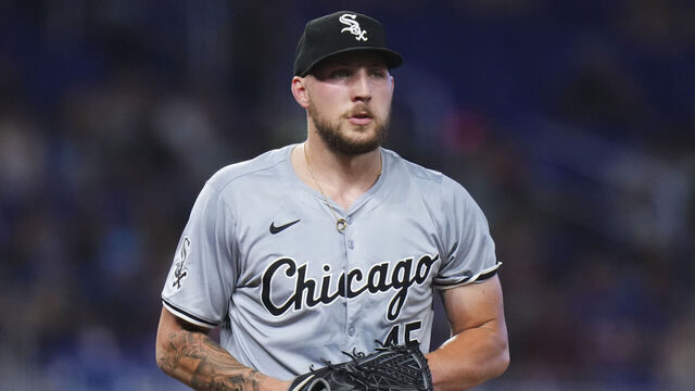 MIAMI, FLORIDA - JULY 06: Garrett Crochet #45 of the Chicago White Sox throws a pitch during a game against the Miami Marlins at loanDepot park on July 06, 2024 in Miami, Florida.