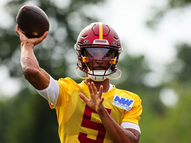 Commanders' Daniels: 'Not a problem' competing for QB1 job | theScore.com